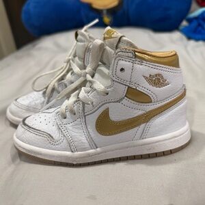 Air Jordan Metallic Gold Toddler